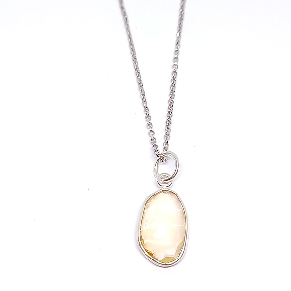 Collar Sol Citrino natural