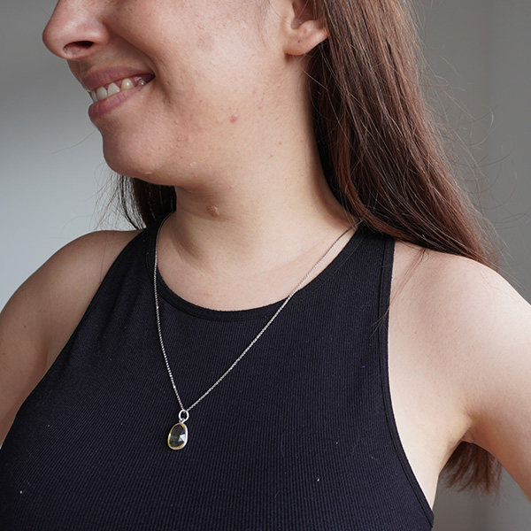 Collar Sol Citrino natural - Imagen 2