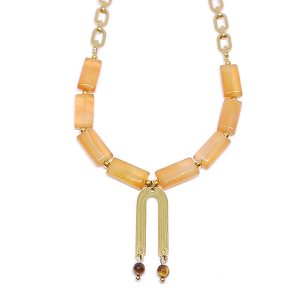 Collar Fuego Cornalina