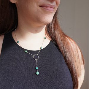 Collar Renacer Turquesa Africana