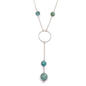 Collar Renacer Turquesa Africana