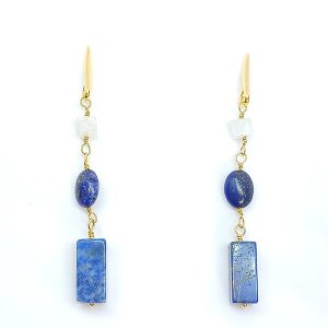 Pendientes Intuición Lapislázuli