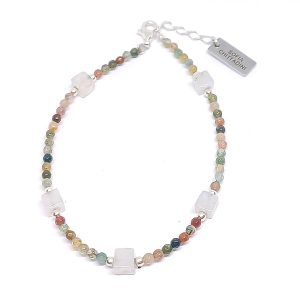 Pulsera Madre tierra Ágata Musgosa