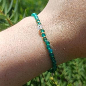 Pulsera Esperanza Ágata teñida