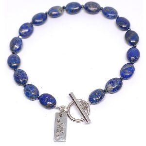 Pulsera Universo Lapislázuli y Espinela azul