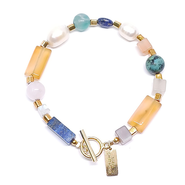Pulsera Aceptación cristales y minerales